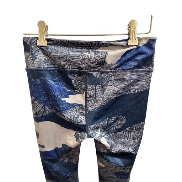 🌸3/$15🌸JoyLab Womens Extra Small Blue Camouflage Leggings - Picture 3 of 6